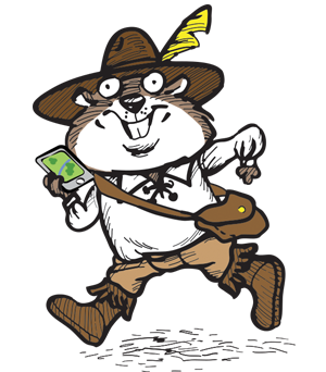 History Geocaching Gopher