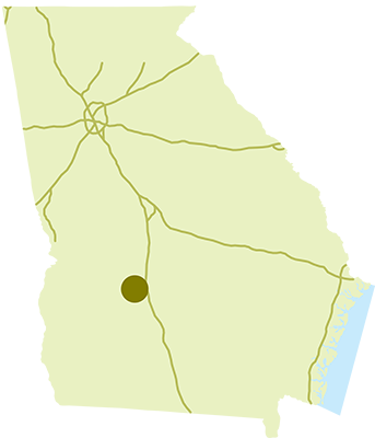 Georgia Veterans State Park & Resort Location Map