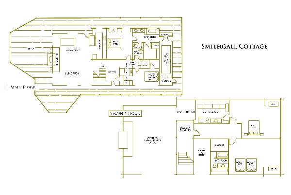 Smithgall Cottage Floor Plan