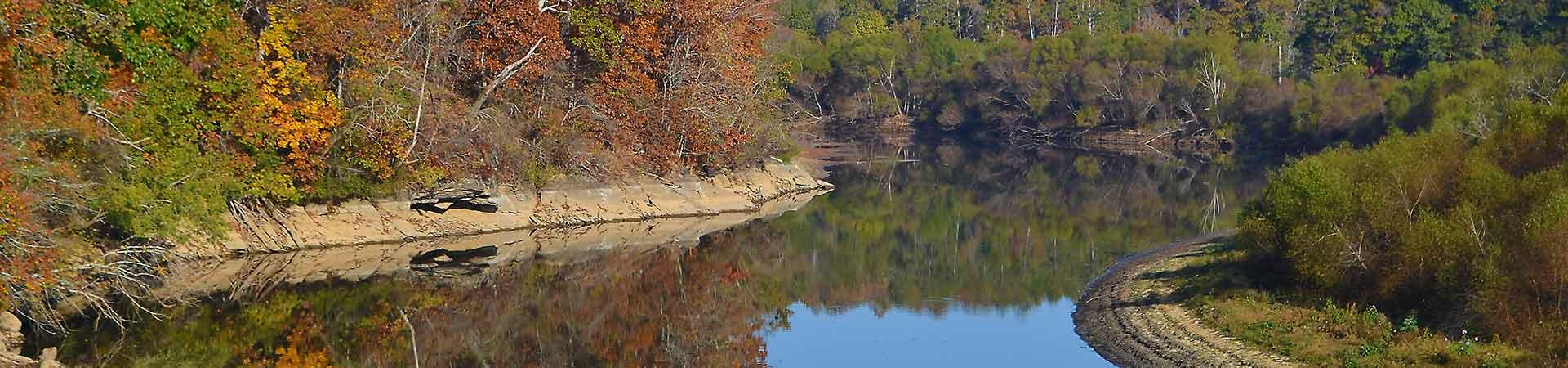River Flowing