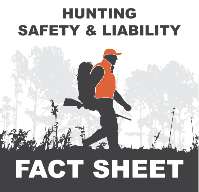 Hunting Safety & Liability Fact Sheet Icon