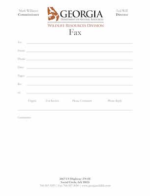 WRD Fax Cover Sheet