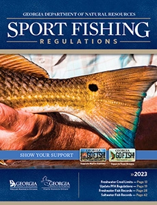 "2022 GA Fishing Regulations Cover"