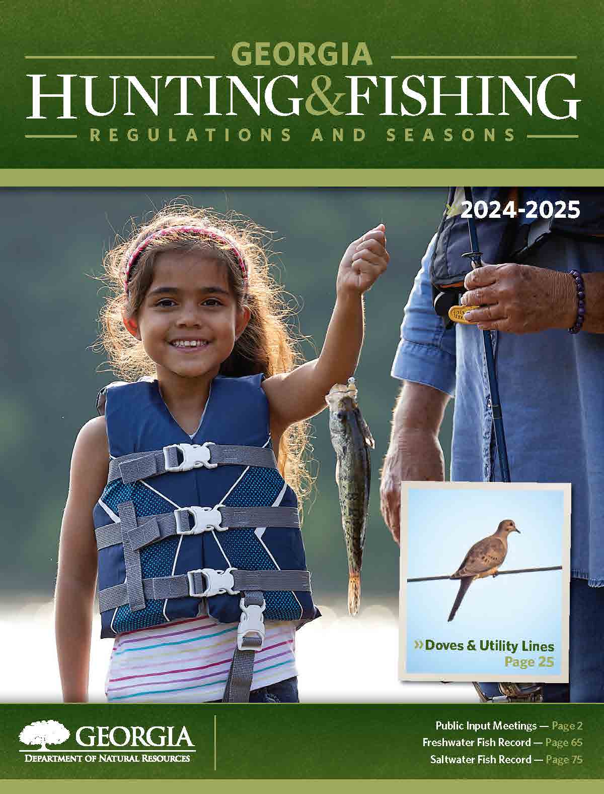 GA Hunting & Fishing Popular Guide Cover