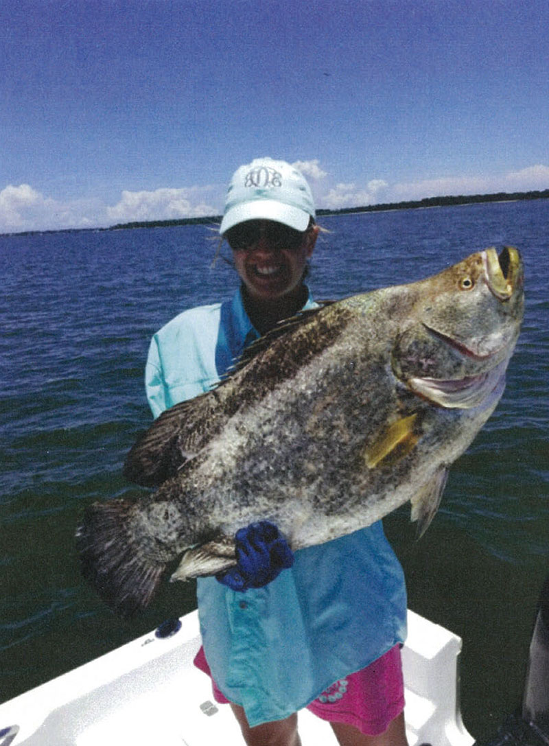 Jordan Davis with Tripletail