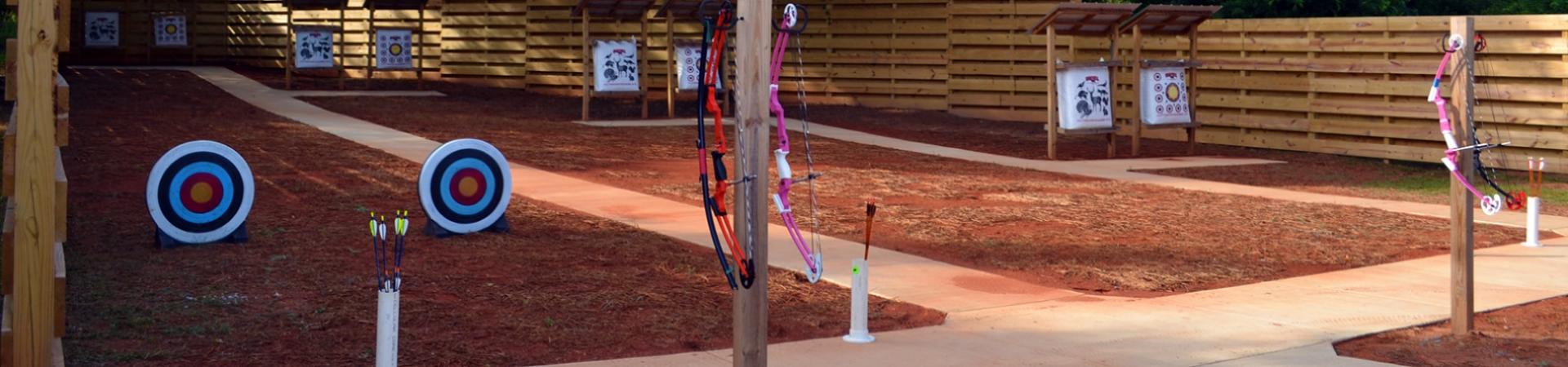 Archery Stands at Clybel