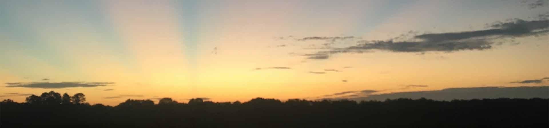 sunrise on elmodel wma