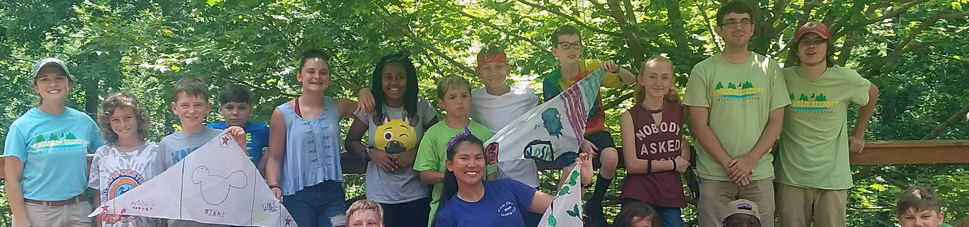 Group of Kids at Summer Camp