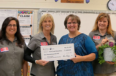 DNR Employees with Karen Garland