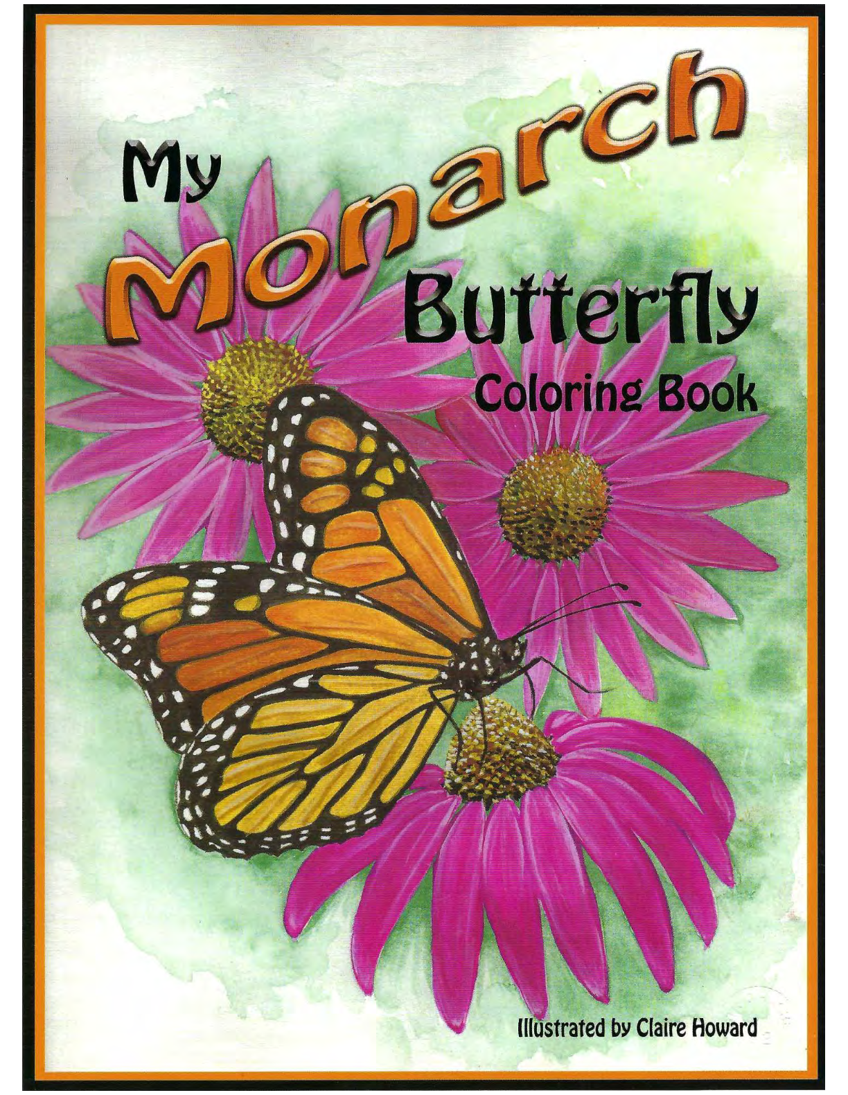 Monarch Butterfly Coloring Book