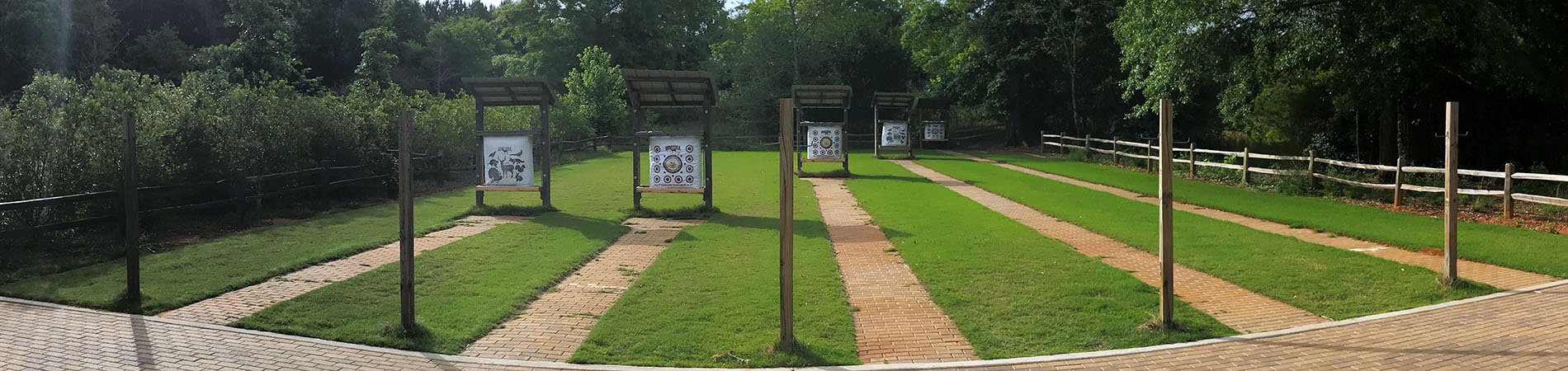 Archery Stands at Clybel
