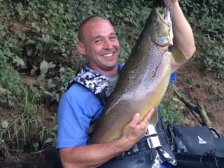 Chad Doughty's GA State Record Brown Trout