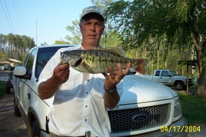 Steve Williams' Georgia State Record Redeye Bass