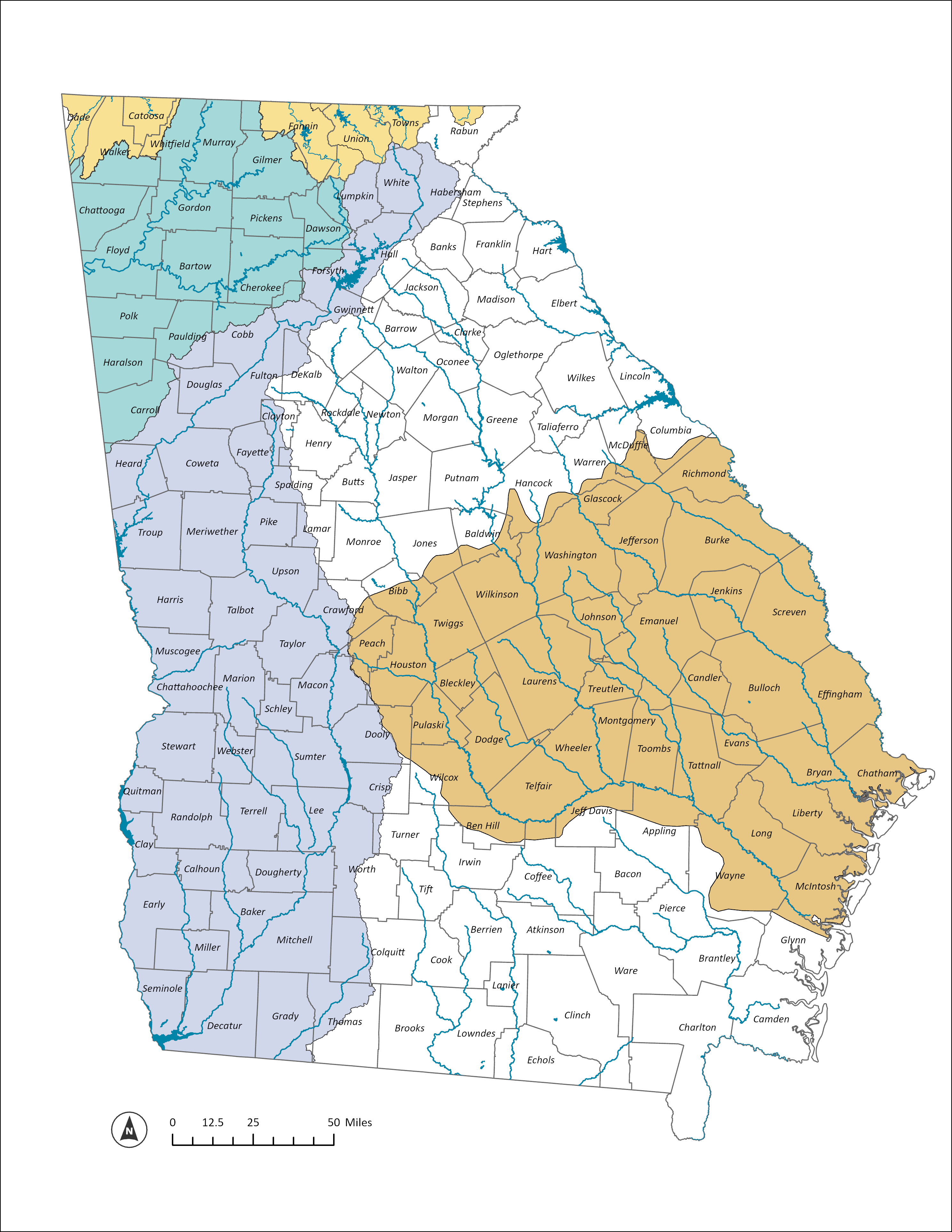 Giant Salamander area map